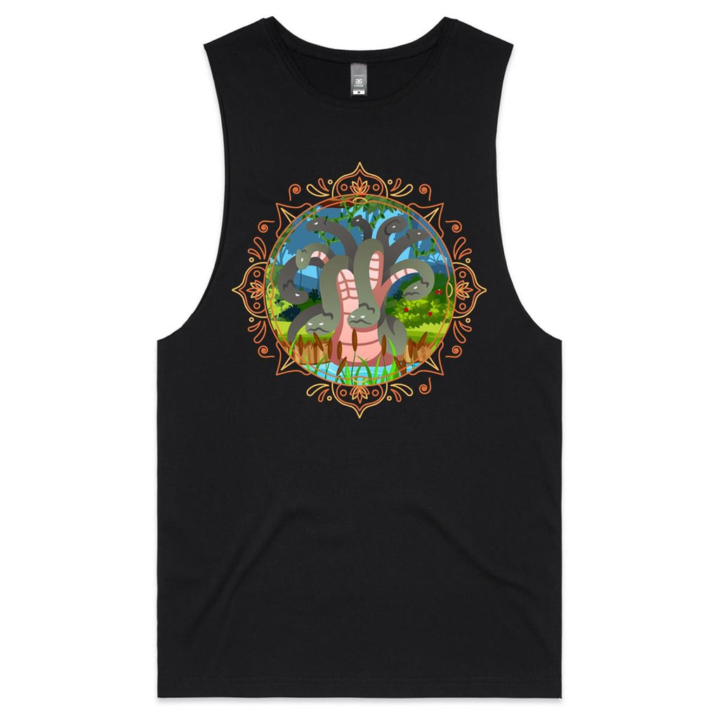 Swamp Hydra AS Colour Barnard Mens Tank Top Tee Ogo Merch
