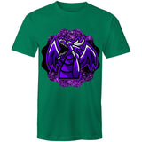 Shining Purple Dragon AS Colour Staple Mens TShirt Ogo Merch