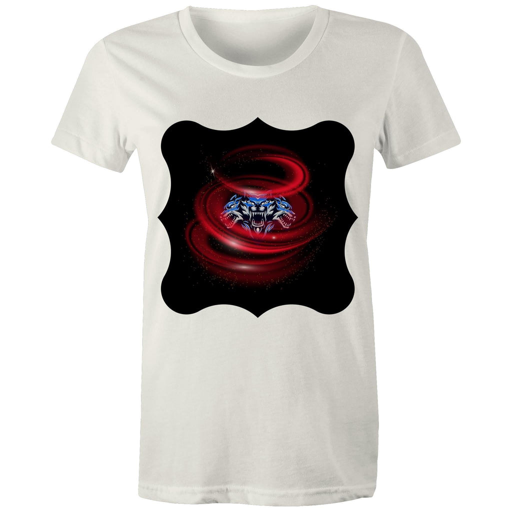 Cerberus Swirl AS Colour Women's Maple Tee Ogo Merch