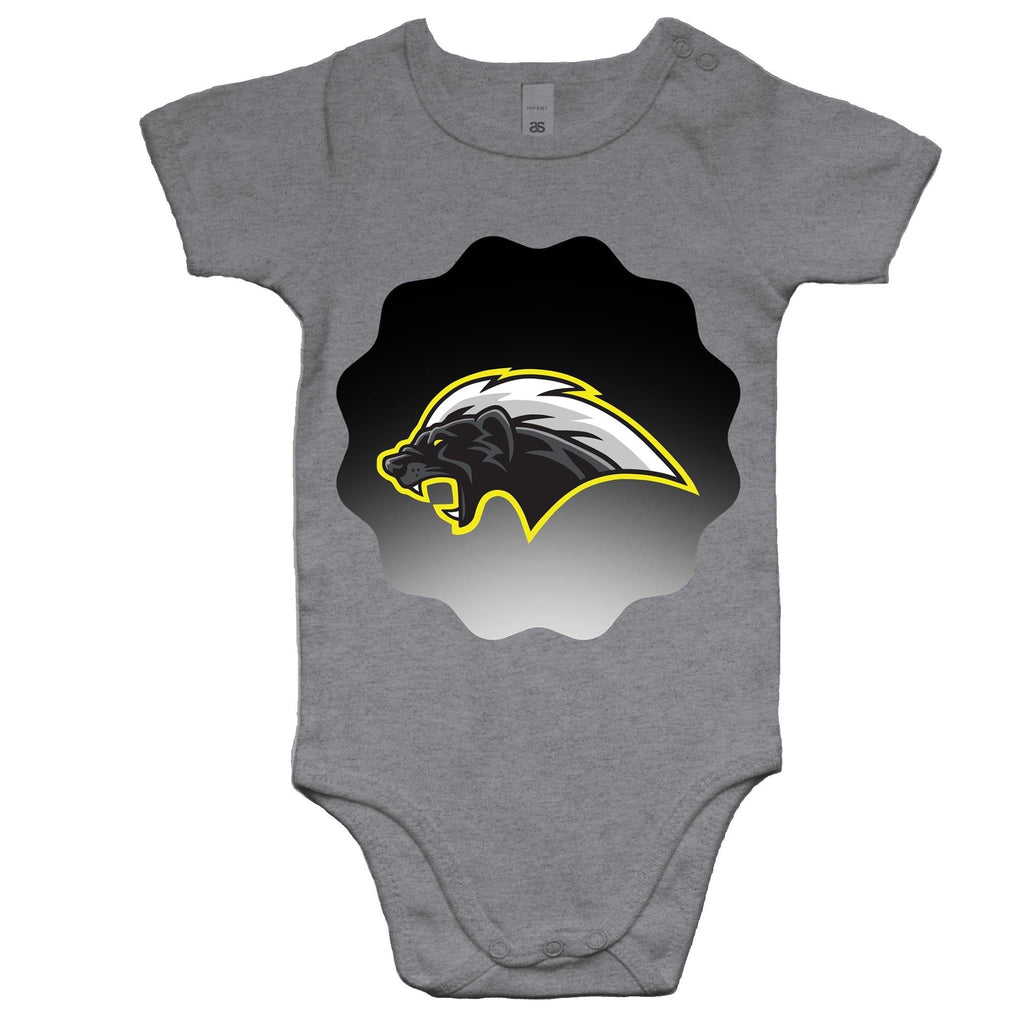 Honey Badger AS Colour Mini Me Baby Onesie Romper Ogo Merch