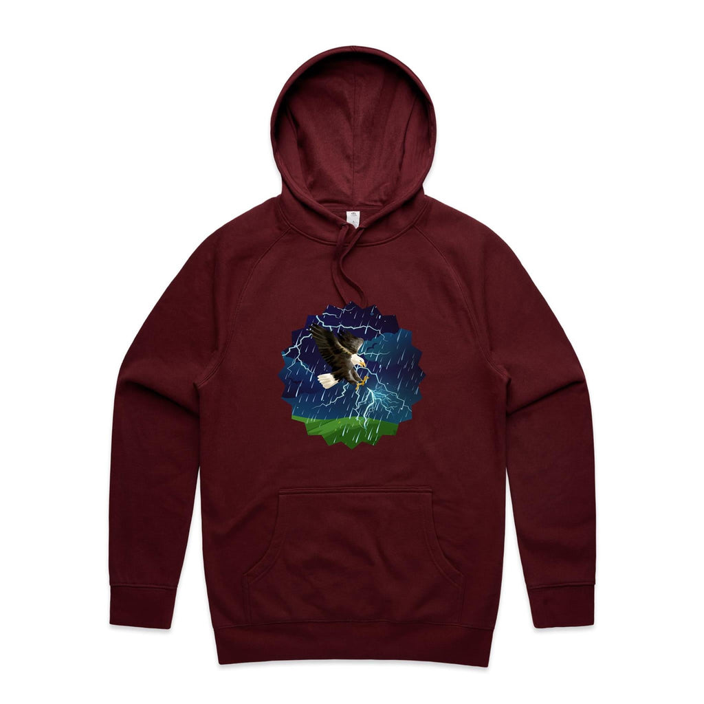 Lightning Eagle AS Colour - Supply Hood Ogo Merch