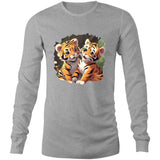 Baby Tigers AS Colour Base - Mens Long Sleeve T-Shirt Ogo Merch