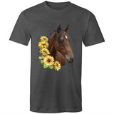 Sunflower Horse AS Colour Staple - Mens T-Shirt Ogo Merch