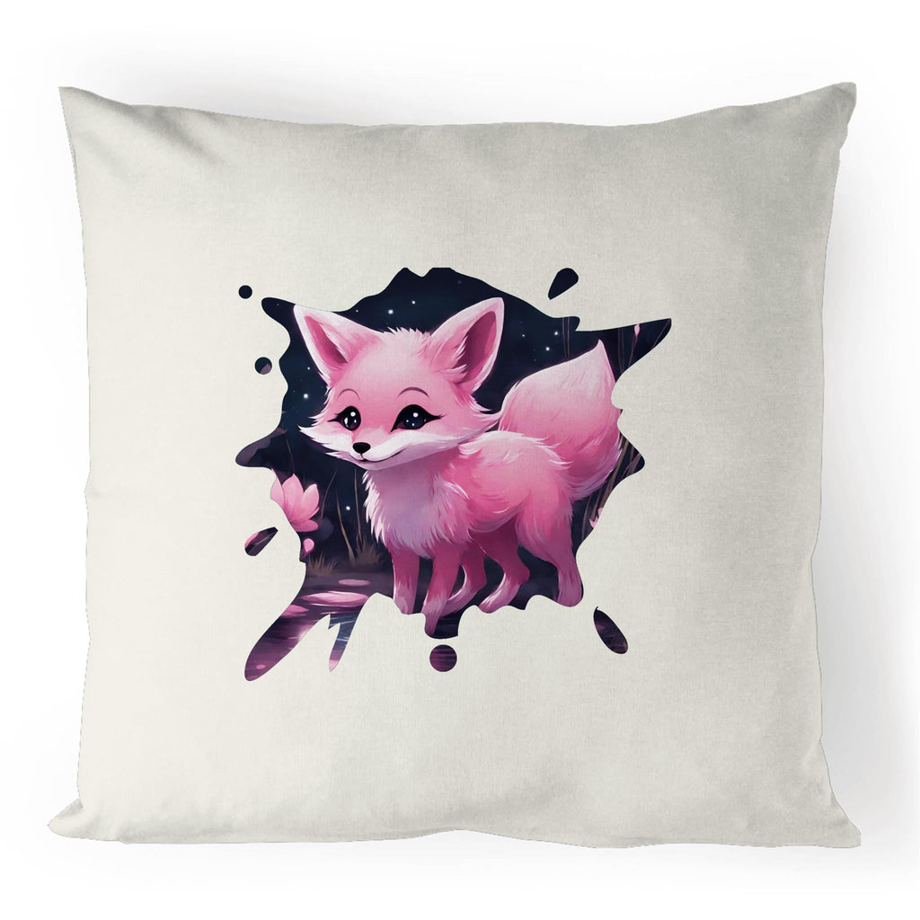 Fox 100% Linen Cushion Cover Ogo Merch