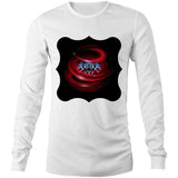 Cerberus Swirl AS Colour Base Mens Long Sleeve TShirt Ogo Merch