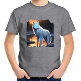 White Wolf AS Colour Kids Youth T-Shirt Ogo Merch