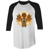 Angel AS Colour Raglan 3/4 Sleeve Tshirt Ogo Merch
