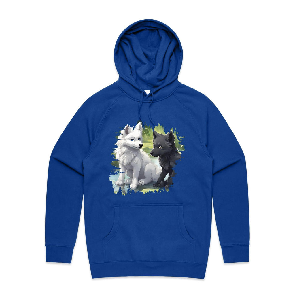 Two Wolves AS Colour Supply Hood Ogo Merch