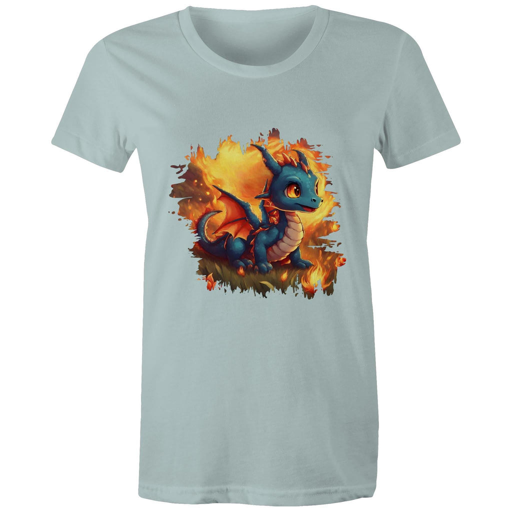 Baby Dragon AS Colour - Women's Maple Tee Ogo Merch