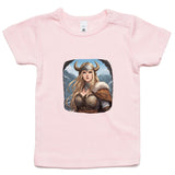 Viking Girl AS Colour - Infant Wee Tee Ogo Merch