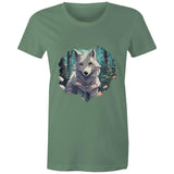 Wolf AS Colour - Women's Maple Tee Ogo Merch