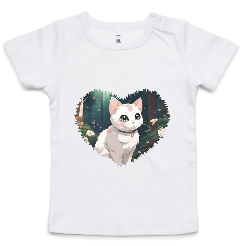 Cat in Heart Infant Wee Tee Ogo Merch