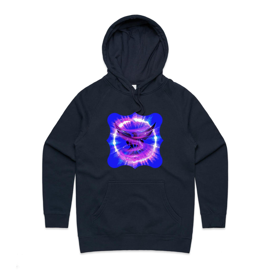 Eagle in Swirl AS Colour - Women's Supply Hood Ogo Merch
