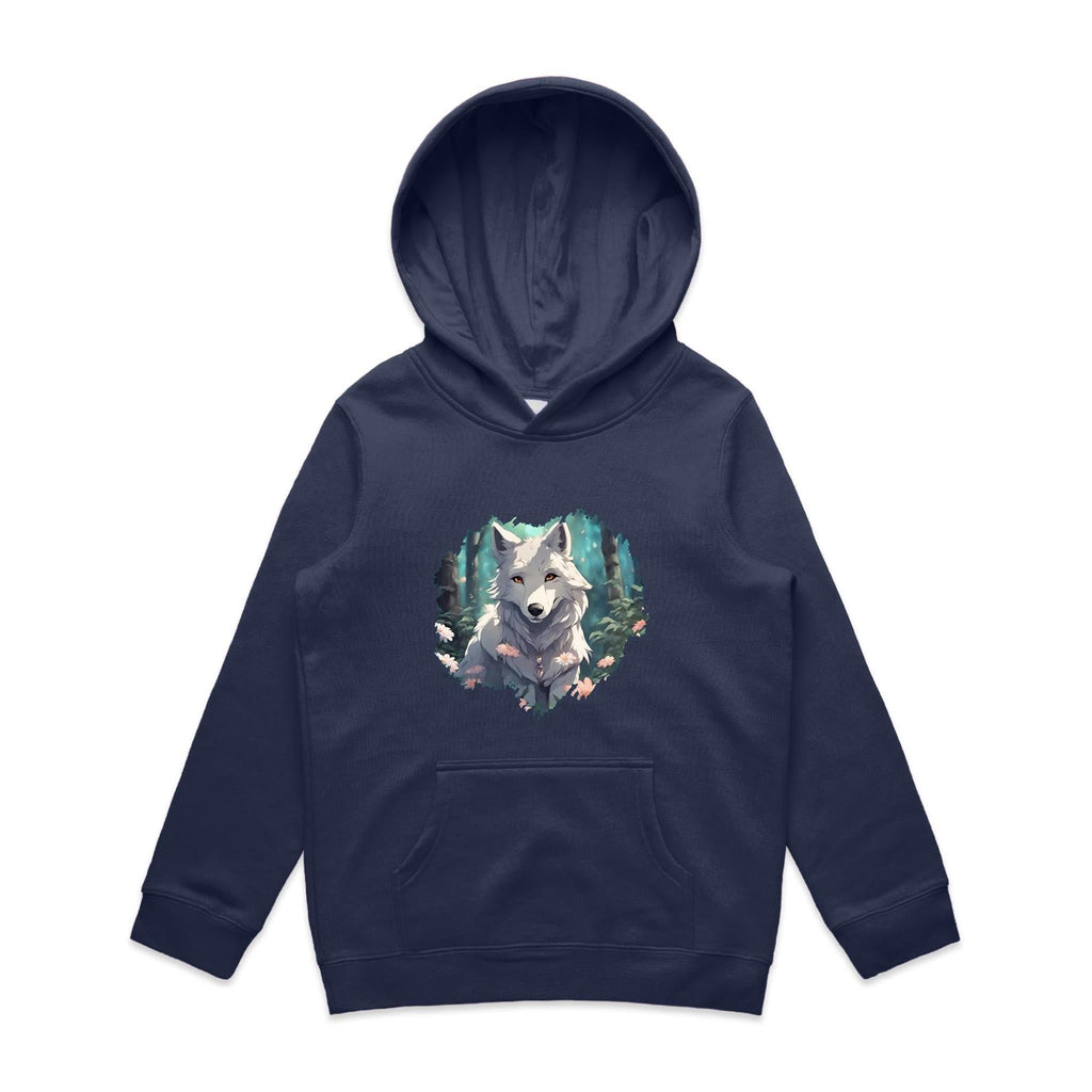 Wolf AS Colour Youth Supply Hood Ogo Merch