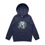 Wolf AS Colour Youth Supply Hood Ogo Merch