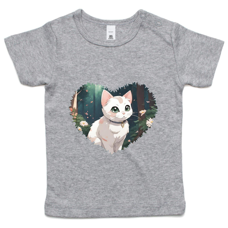 Cat in Heart Infant Wee Tee Ogo Merch