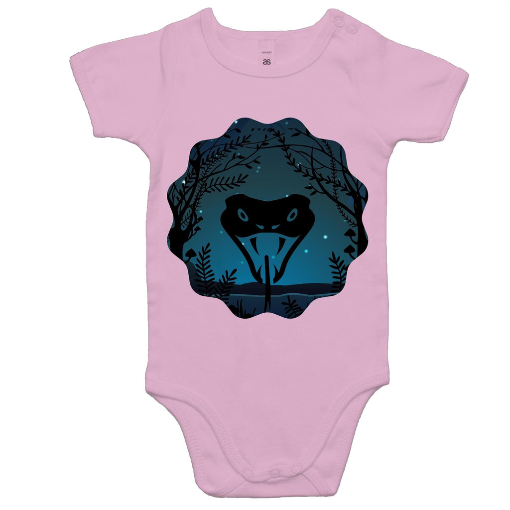Snake Strike AS Colour Mini Me Baby Onesie Romper Ogo Merch