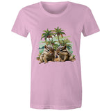 Beach Chipmunks AS Colour - Women's Maple Tee Ogo Merch