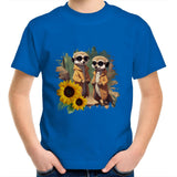 Sunflower Meerkat AS Colour Kids Youth T-Shirt Ogo Merch