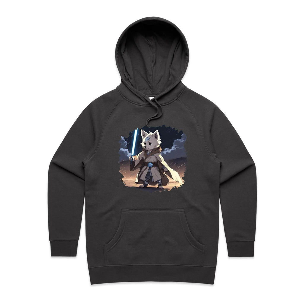 Wolf with Lightsaber AS Colour Women's Supply Hood Ogo Merch