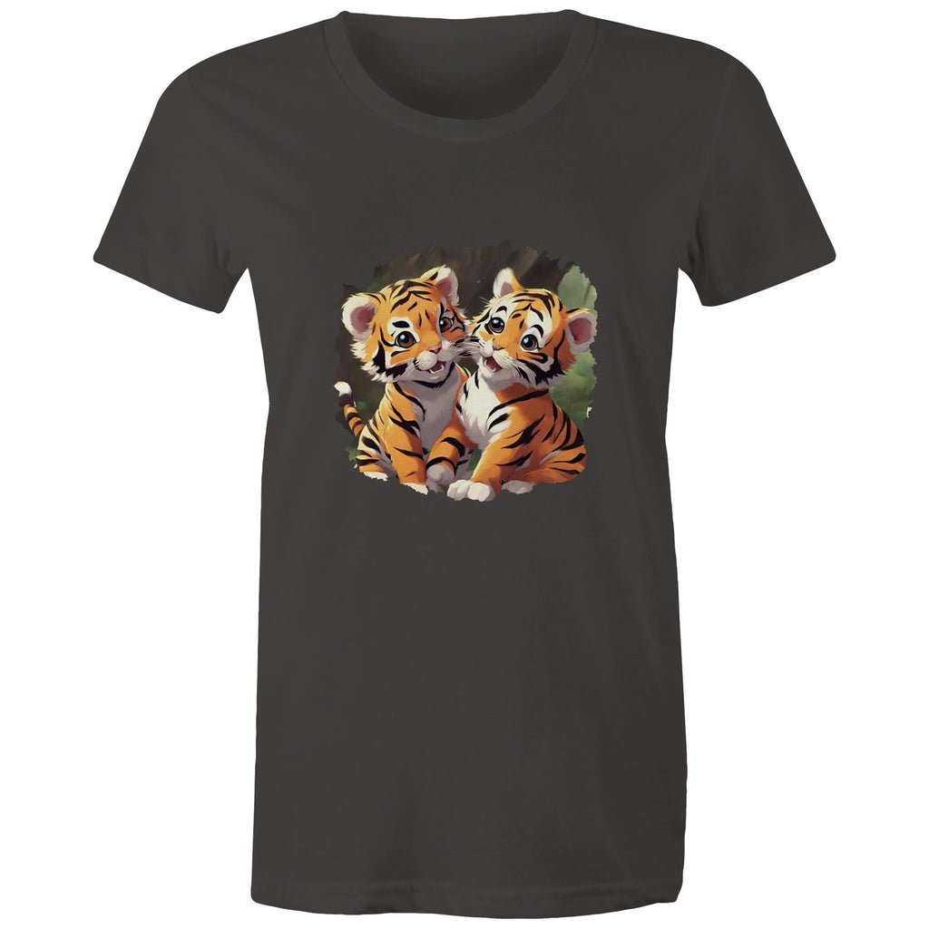 Baby Tigers AS Colour - Women's Maple Tee Ogo Merch