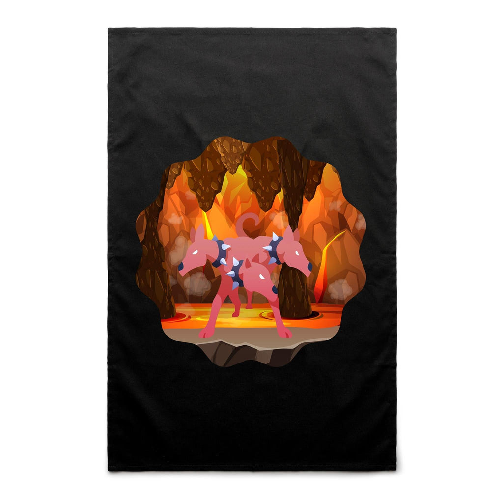 Lava Cerberus AS Colour Tea Towel Ogo Merch