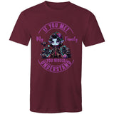 Meet my Family Angry Girl AS Colour Staple - Mens T-Shirt Ogo Merch