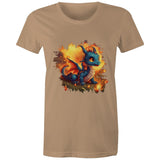 Baby Dragon AS Colour - Women's Maple Tee Ogo Merch