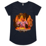 Lava Cerberus AS Colour Mali Womens Scoop Neck TShirt Ogo Merch