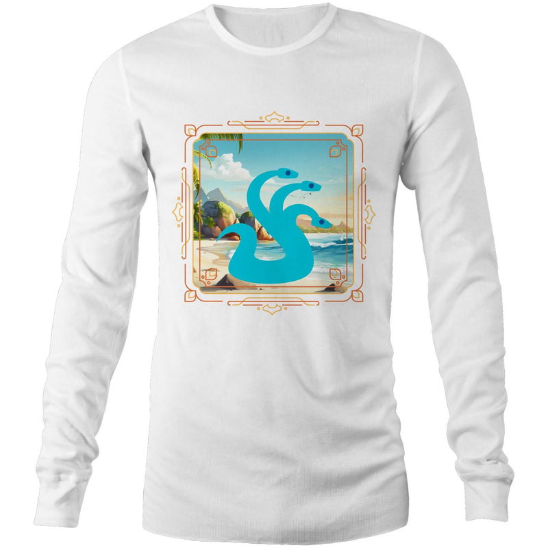 Beach Hydra AS Colour Base Mens Long Sleeve TShirt Ogo Merch