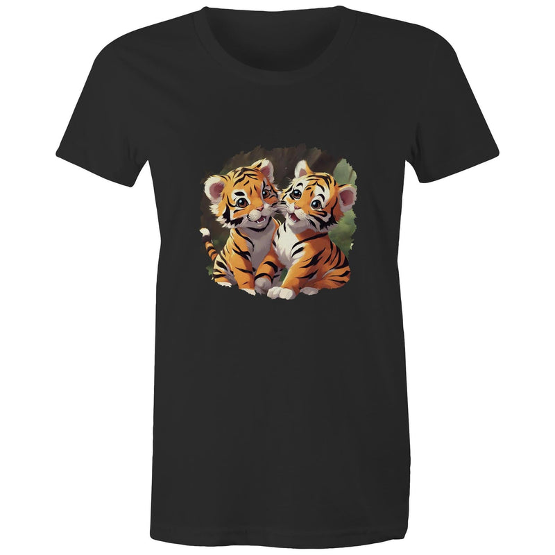 Baby Tigers AS Colour - Women's Maple Tee Ogo Merch
