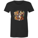 Baby Tigers AS Colour - Women's Maple Tee Ogo Merch