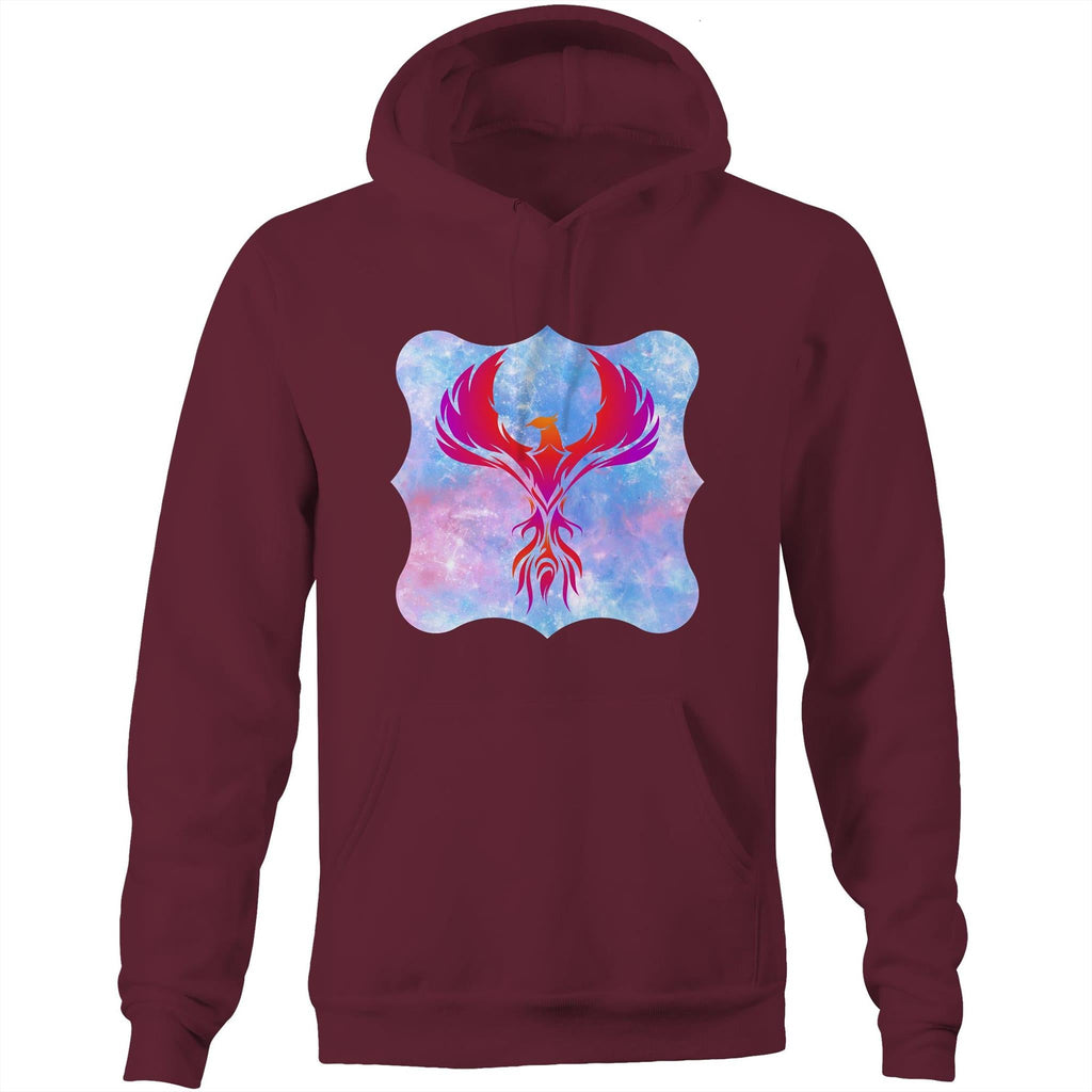Red Phoenix Pocket Hoodie Sweatshirt Ogo Merch