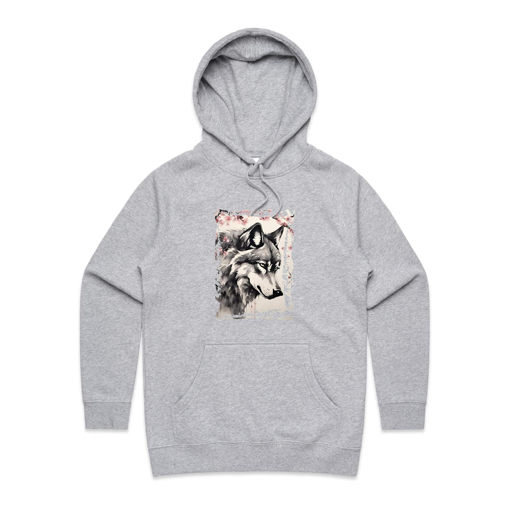 Wolf and Flowers AS Colour - Women's Supply Hood Ogo Merch