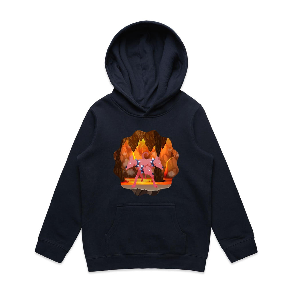 Lava Cerberus AS Colour Youth Supply Hood Ogo Merch