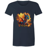 Baby Dragon AS Colour - Women's Maple Tee Ogo Merch