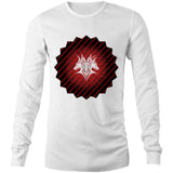 Glowing Cerberus AS Colour Base Mens Long Sleeve TShirt Ogo Merch