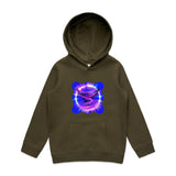 Eagle in Swirl AS Colour - Youth Supply Hood Ogo Merch