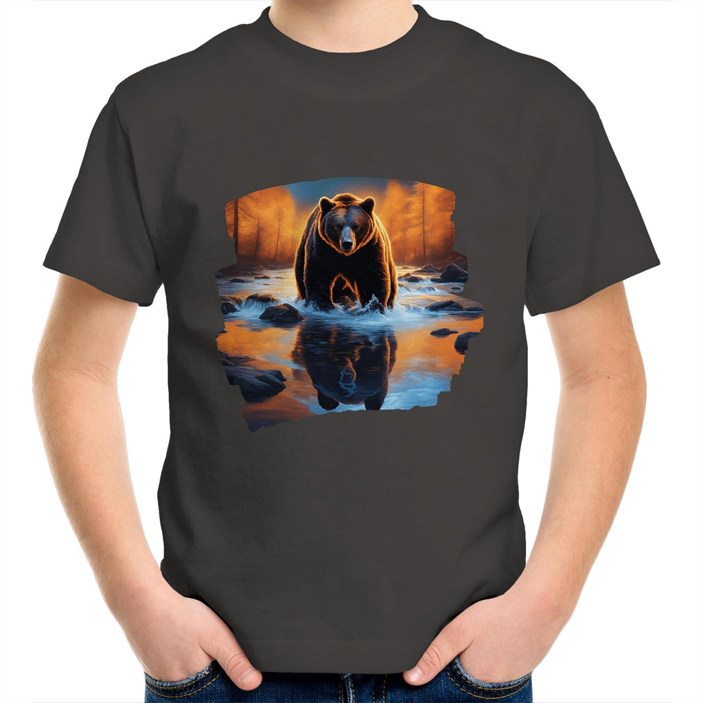 Water Bear AS Colour Kids Youth T-Shirt Ogo Merch