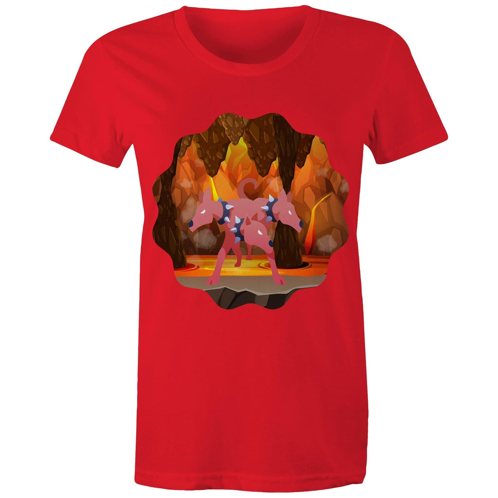Lava Cerberus AS Colour Women's Maple Tee Ogo Merch