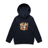 Baby Tigers AS Colour - Youth Supply Hood Ogo Merch