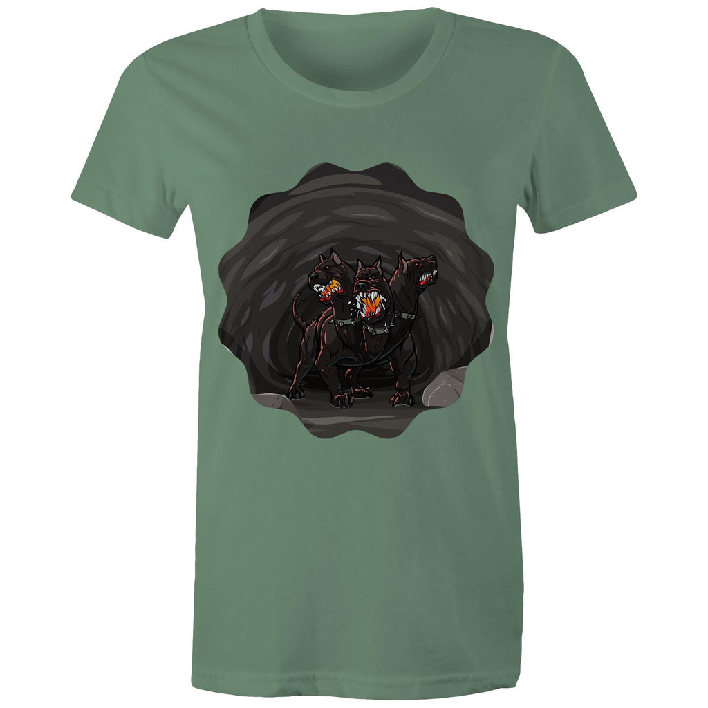 Cave Cerberus AS Colour Women's Maple Tee Ogo Merch