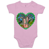 Swamp Hydra AS Colour Mini Me Baby Onesie Romper Ogo Merch