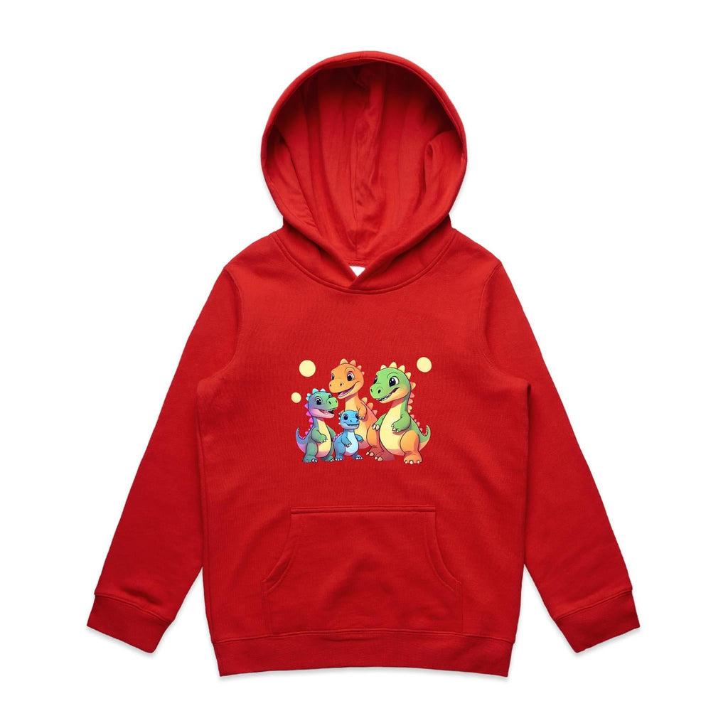 Baby Dinosaurs AS Colour - Youth Supply Hood Ogo Merch