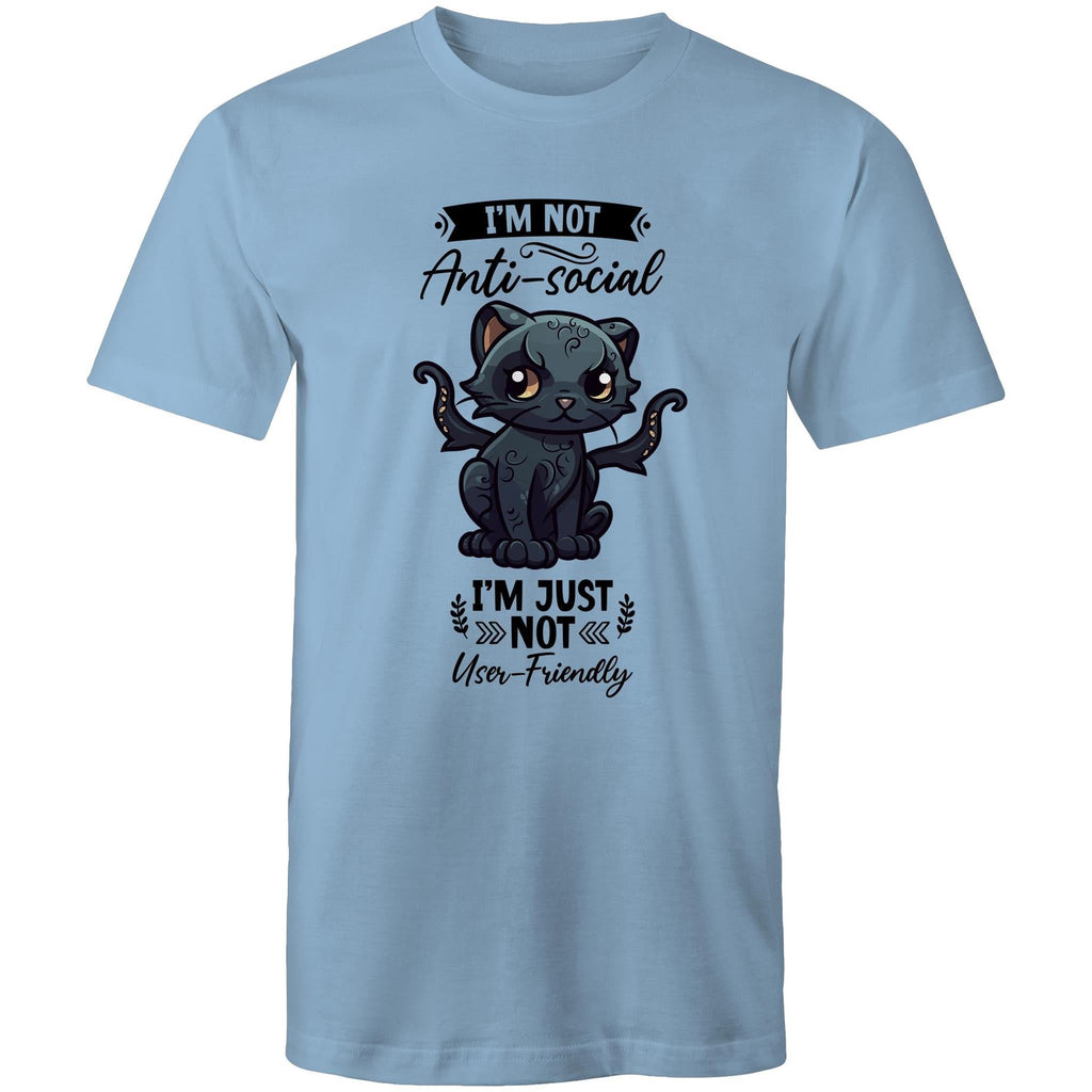 Antisocial Cat Monster AS Colour Staple - Mens T-Shirt Ogo Merch