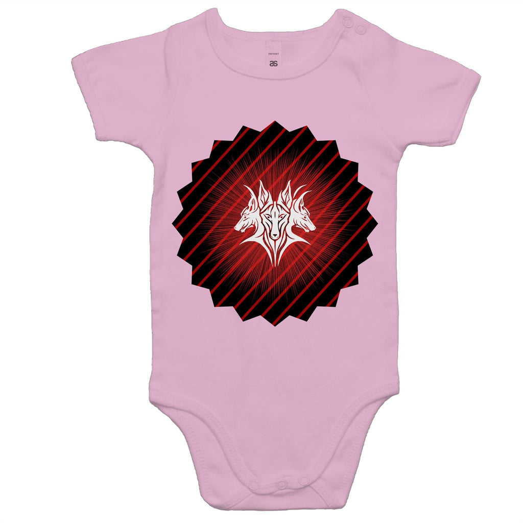 Glowing Cerberus AS Colour Mini Me Baby Onesie Romper Ogo Merch