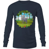Hippogriff AS Colour Base Mens Long Sleeve TShirt Ogo Merch