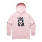 Gaming Wolf AS Colour Women's Supply Hood Ogo Merch