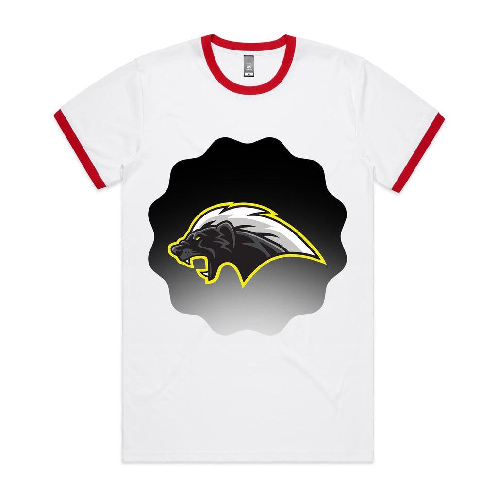 Honey Badger AS Colour Staple Ringer Tee Ogo Merch