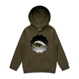 Honey Badger AS Colour Youth Supply Hood Ogo Merch